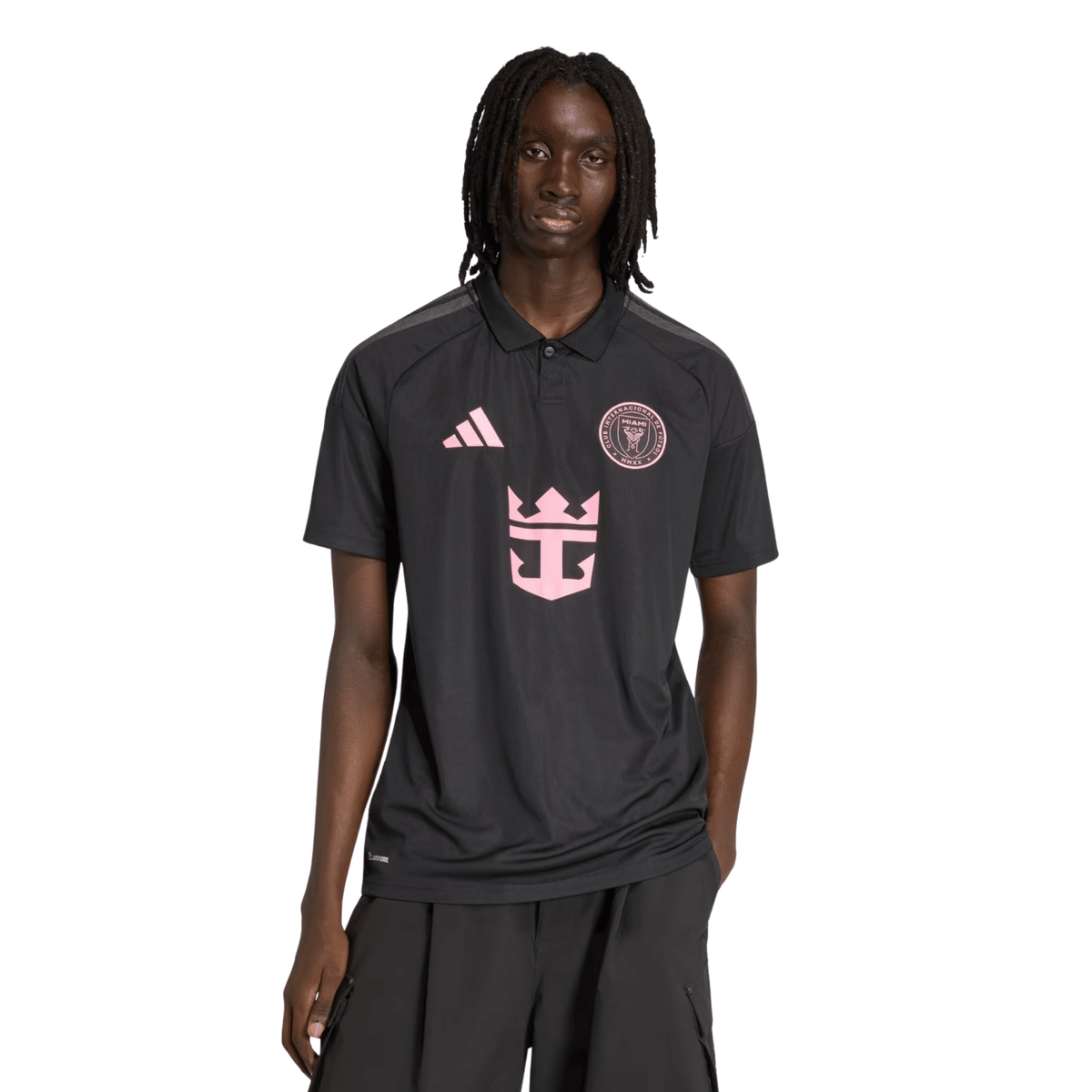 adidas Men's Allen Inter Miami CF 26/27 Away Jersey (Black/Pink)