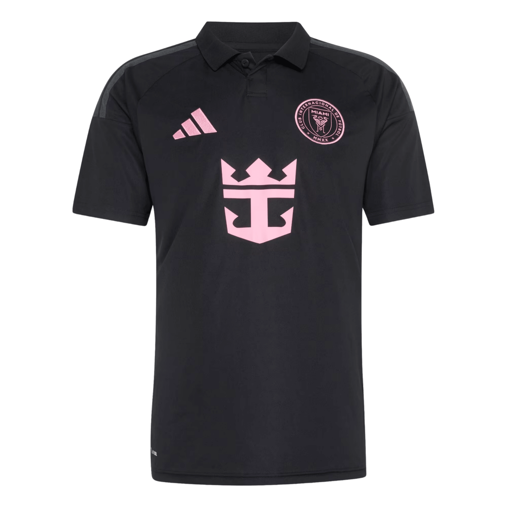 adidas Men's Lujan Inter Miami CF 26/27 Away Jersey (Black/Pink)
