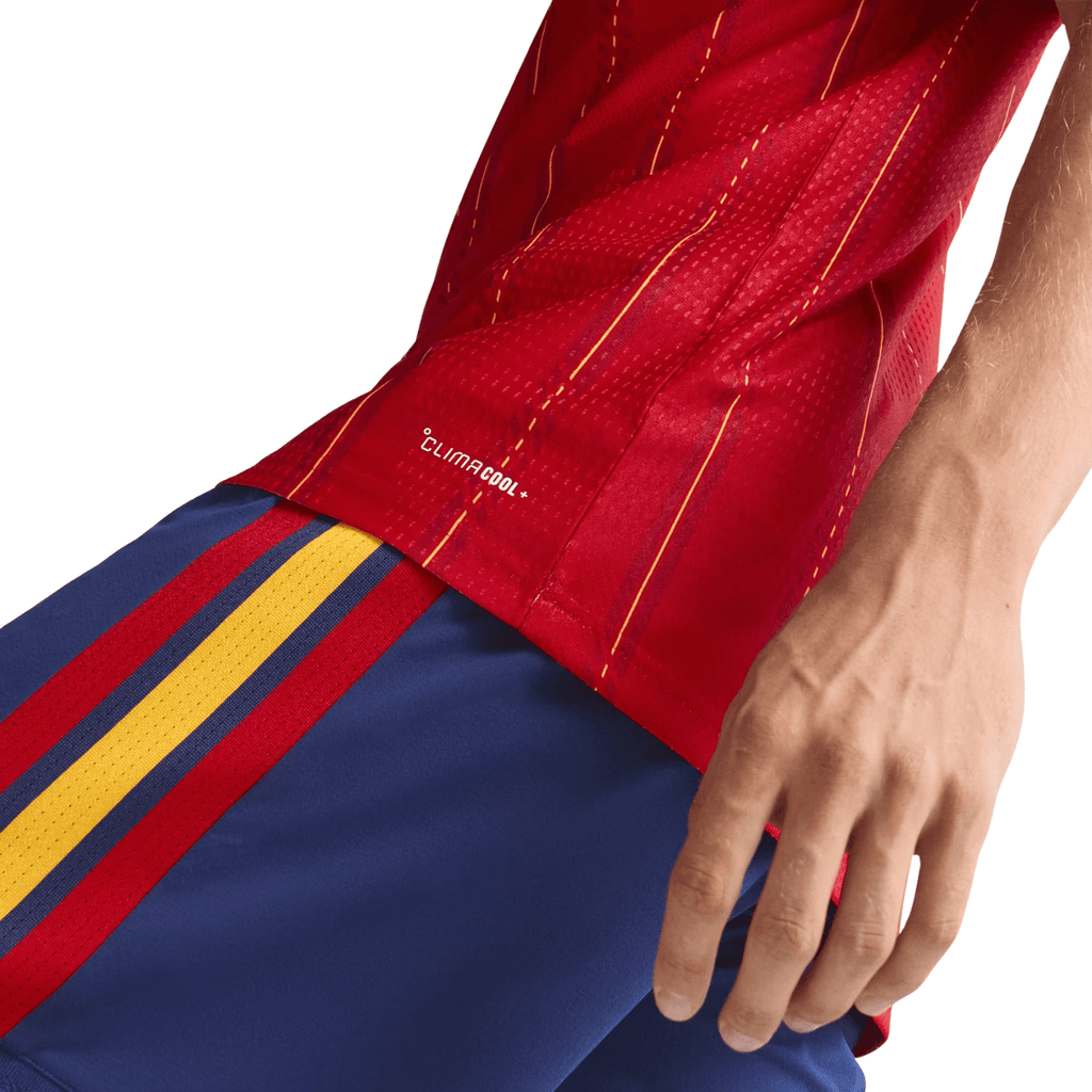 adidas Men's Morata Spain Authentic World Cup Home Jersey 2026 (Vivid Red)