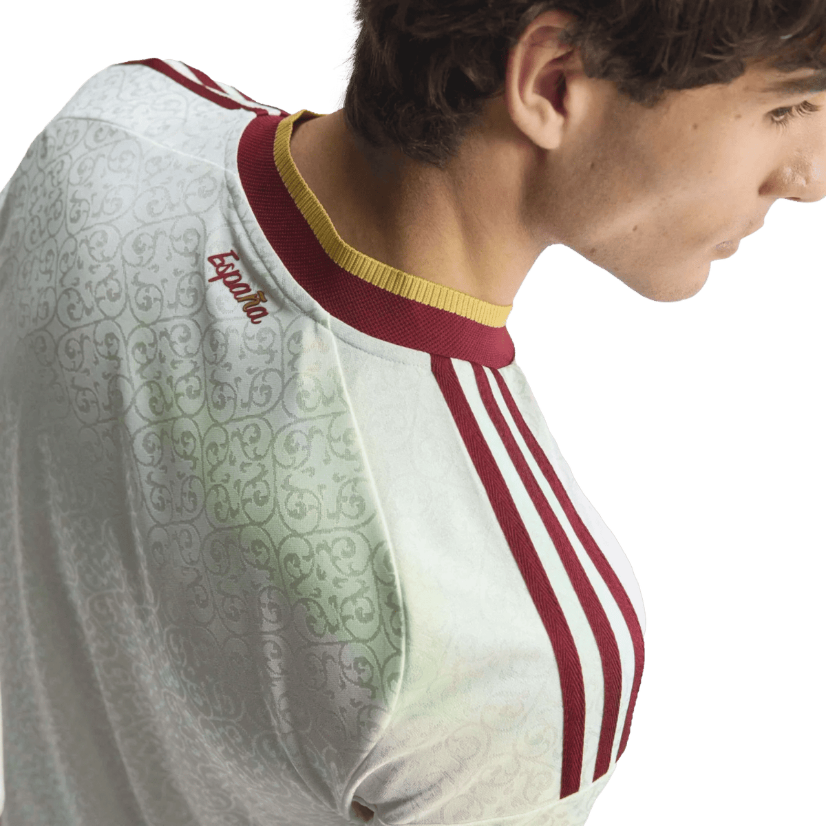 adidas Men's Spain Authentic Rodrigo Away Jersey 2026 (White)