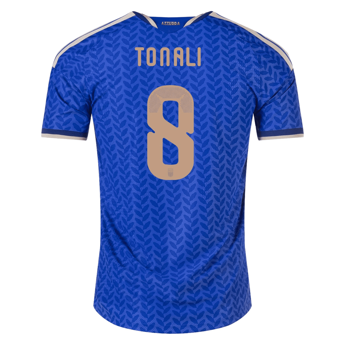 adidas Men's Tonali Italy 2026 Authentic Home Jersey (Bold Blue)