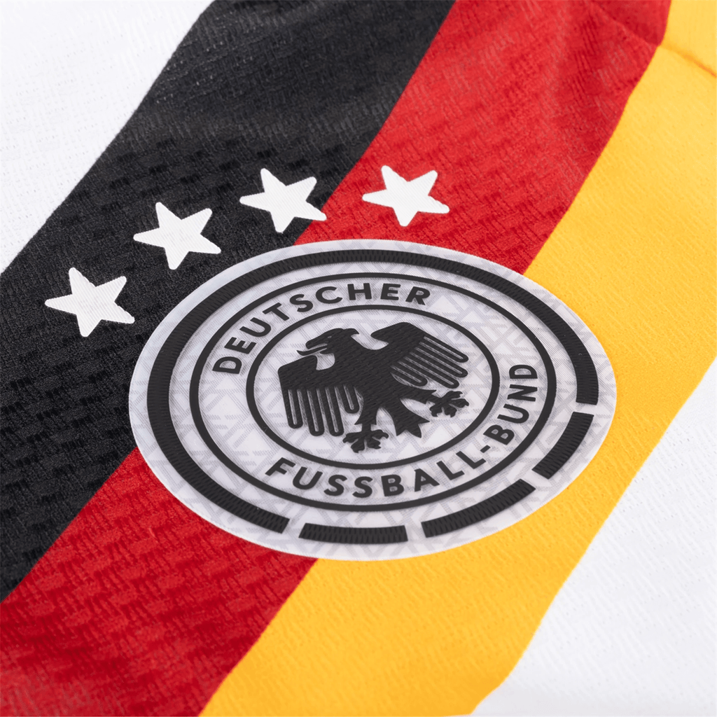 adidas Men's Henrichs Germany Authentic Home World Cup Jersey 2026 (White/Black)