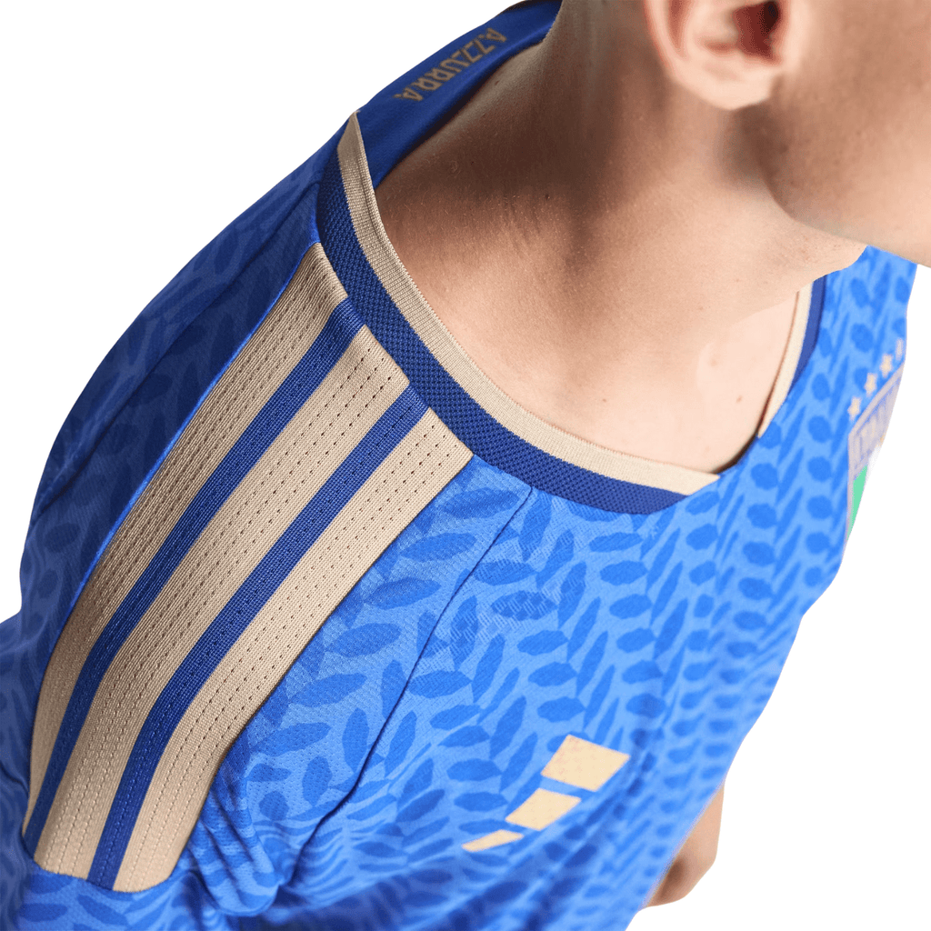 adidas Men's Retegui Italy 2026 Authentic Home Jersey (Bold Blue)