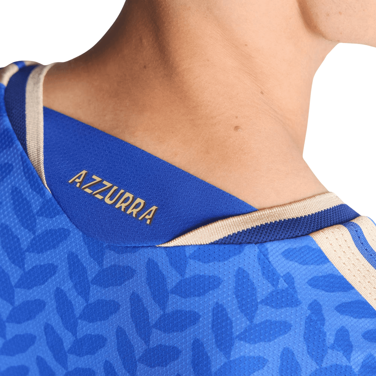 adidas Men's Di Lorenzo Italy 2026 Authentic Home Jersey (Bold Blue)