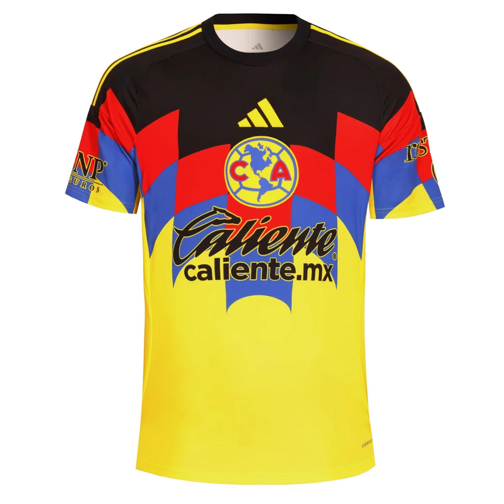 adidas Men's Zuniga Club America Home Jersey 25/26 (Yellow)