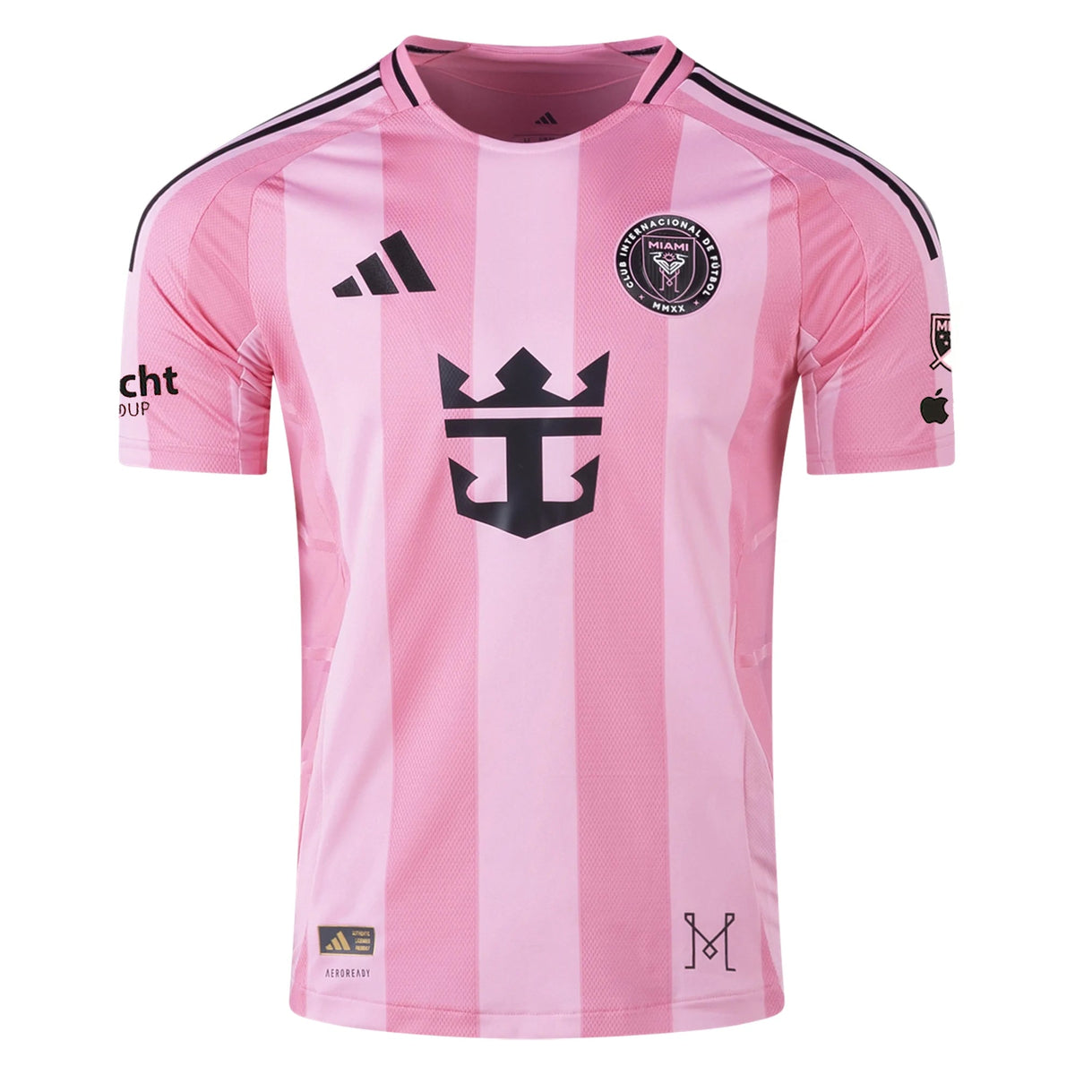 Inter Miami CF Authentic Home Jersey 25/26 (Easy Pink) - w/ MLS Patches + Sponsor