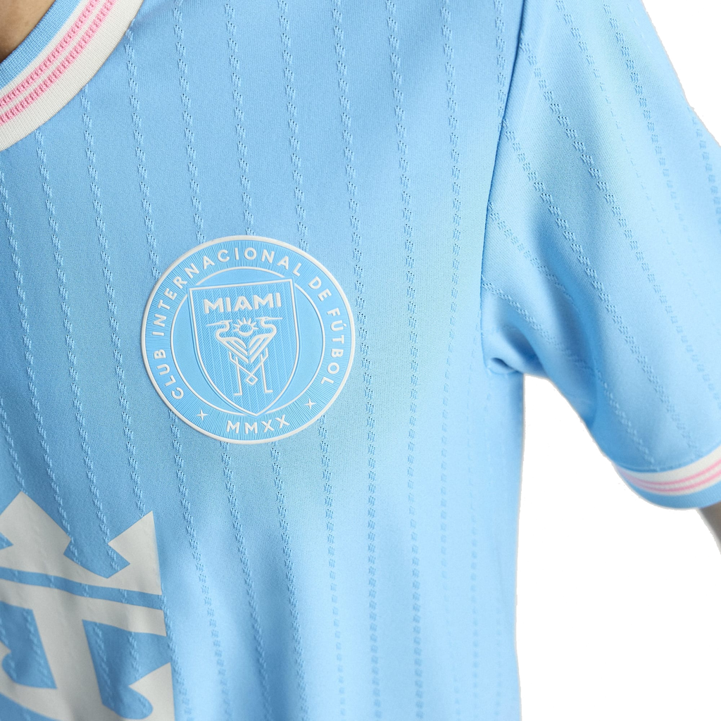 adidas Rodriguez Inter Miami Authentic Third Jersey 25/26 (Blue/Pink)
