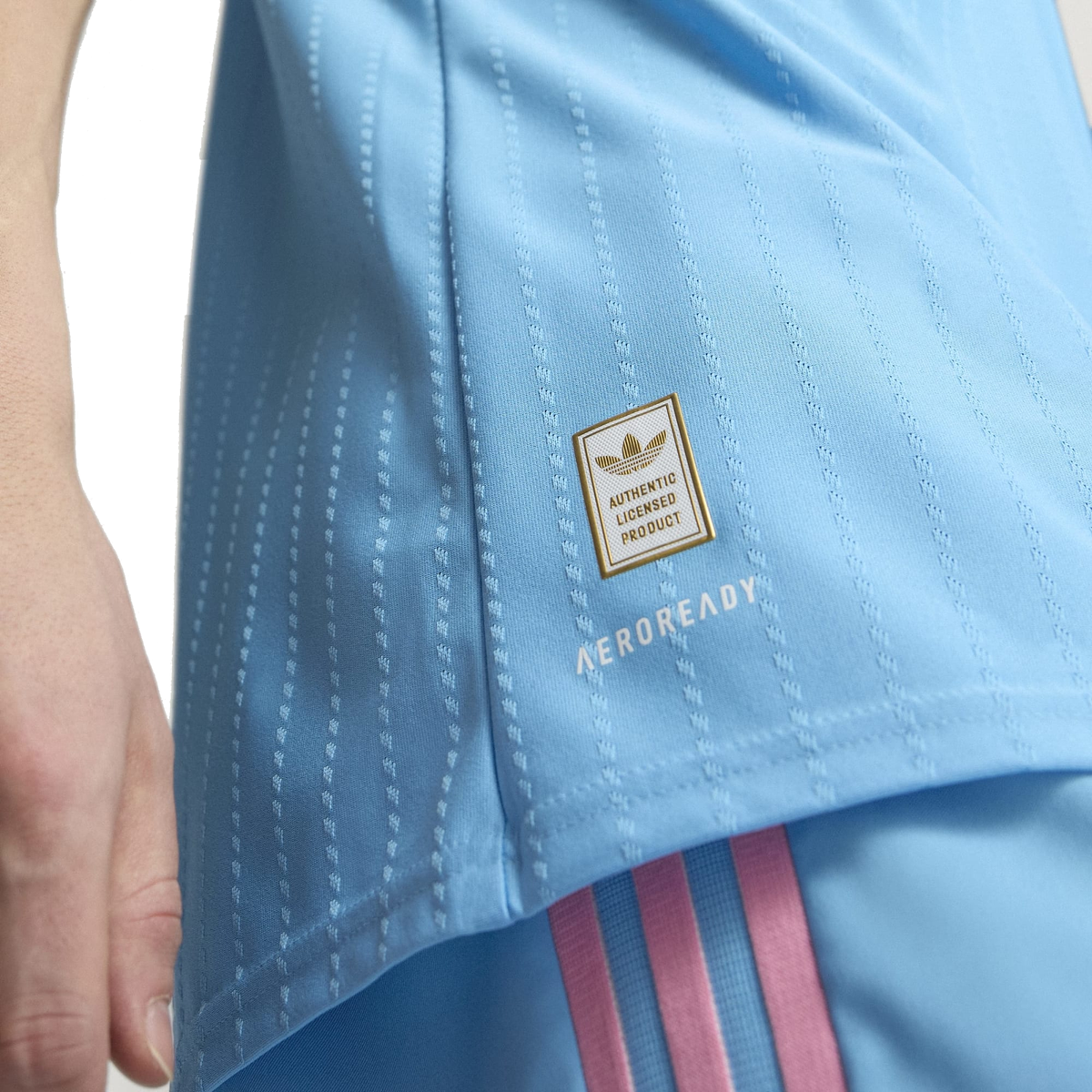 adidas Martinez Inter Miami Authentic Third Jersey 25/26 (Blue/Pink)