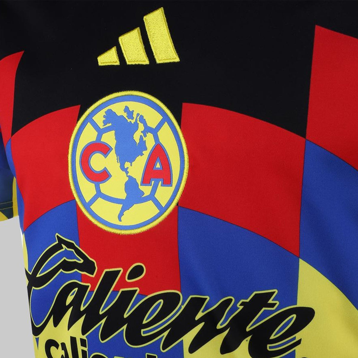 adidas Men's M. Vazquez  Club America Home Jersey 25/26 (Yellow)