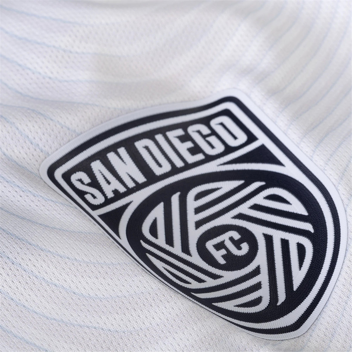 adidas San Diego FC Authentic Milan Iloski Away Jersey 25/26 w/ MLS & Apple Patch (White)