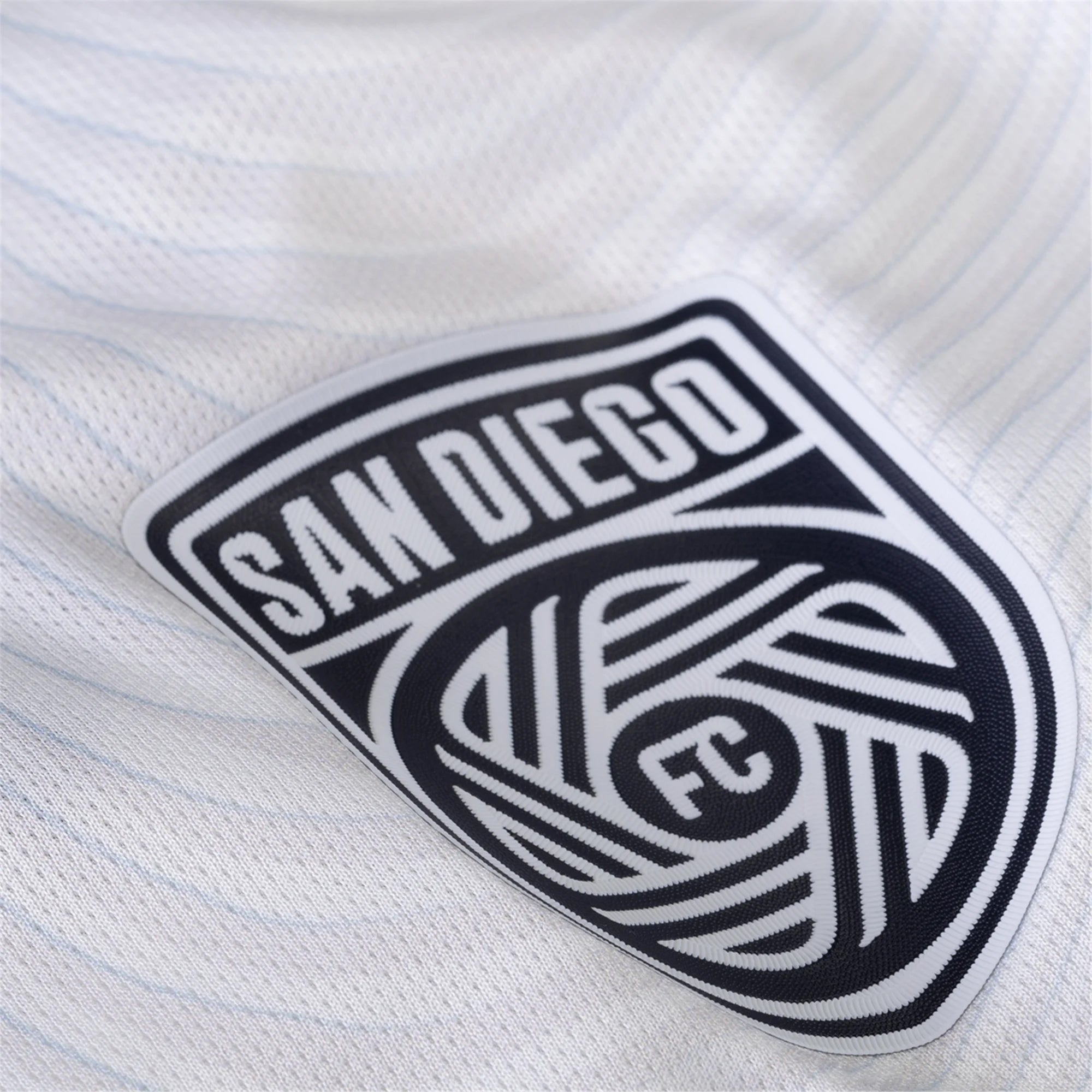 adidas San Diego FC Authentic Ian Pilcher Away Jersey 25/26 w/ MLS & Apple Patch (White)