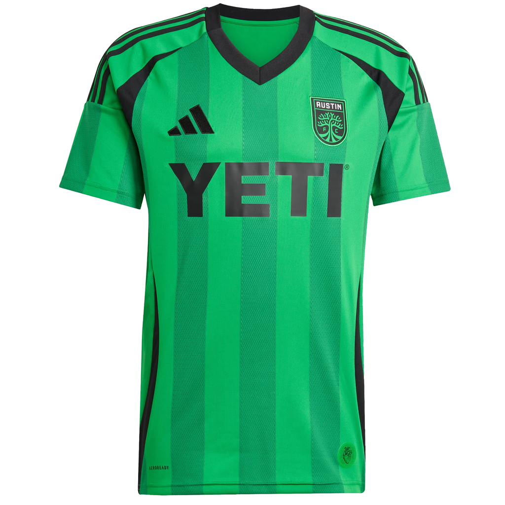 adidas Austin FC Brad Stuver Home Jersey 25/26 (Real Green)