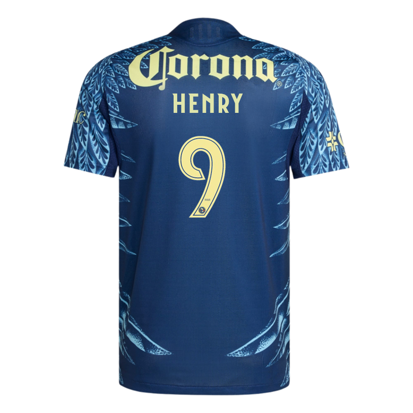 adidas Henry Men's Club AmÃ©rica 25/26 Authentic Away Jersey (Blue)
