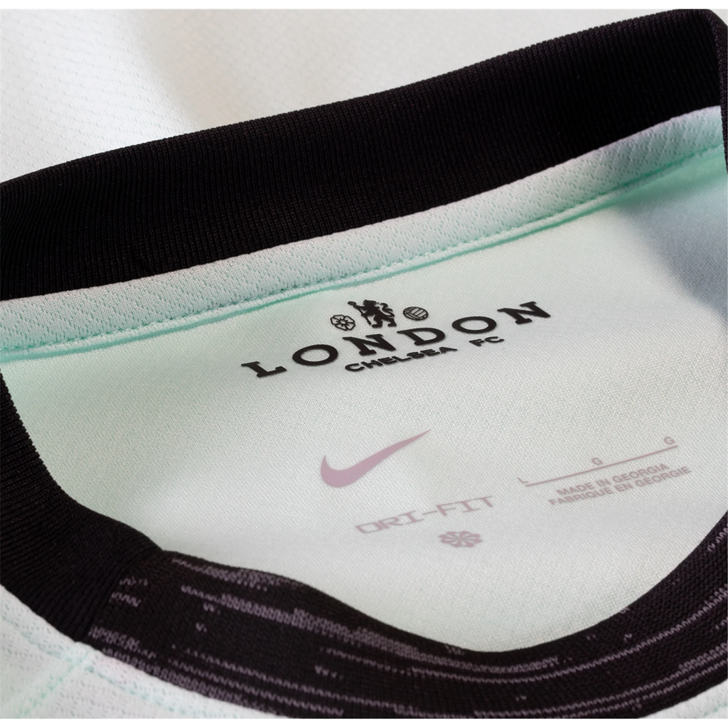 Nike Chelsea Colwill Third Jersey w/ EPL + No Room For Racism Patches 23/24 (Mint Foam/Black)