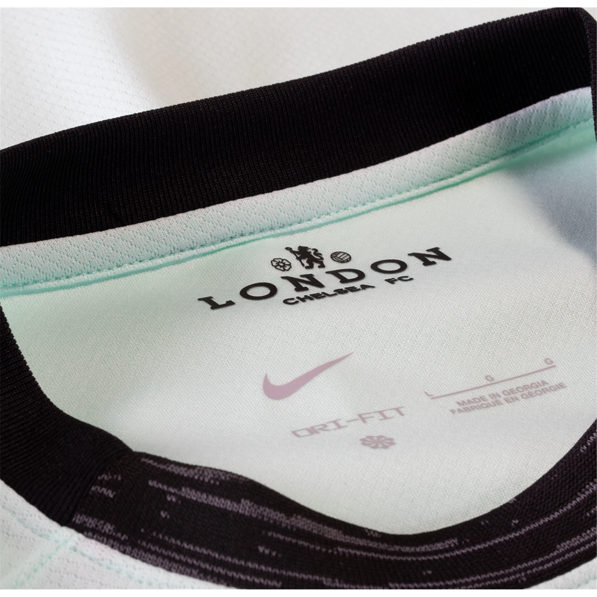 Nike Chelsea Colwill Third Jersey w/ EPL + No Room For Racism Patches 23/24 (Mint Foam/Black)