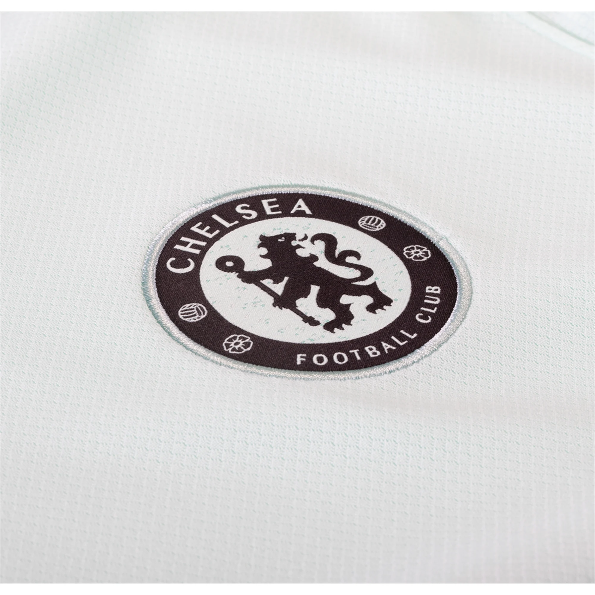 Nike Chelsea Enzo Fernandez Third Jersey w/ EPL + No Room For Racism Patches 23/24 (Mint Foam/Black)