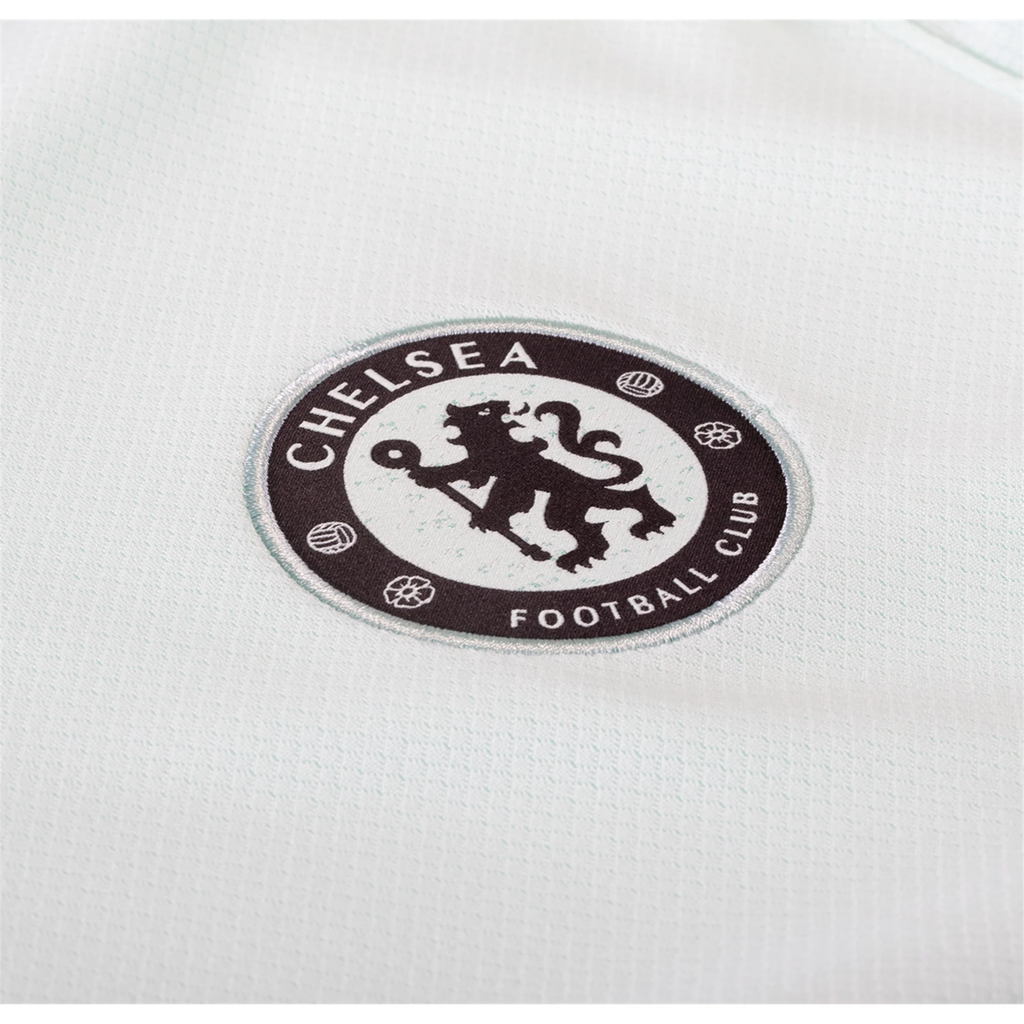 Nike Chelsea Marc Cucurella Third Jersey w/ EPL + No Room For Racism Patches 23/24 (Mint Foam/Black)