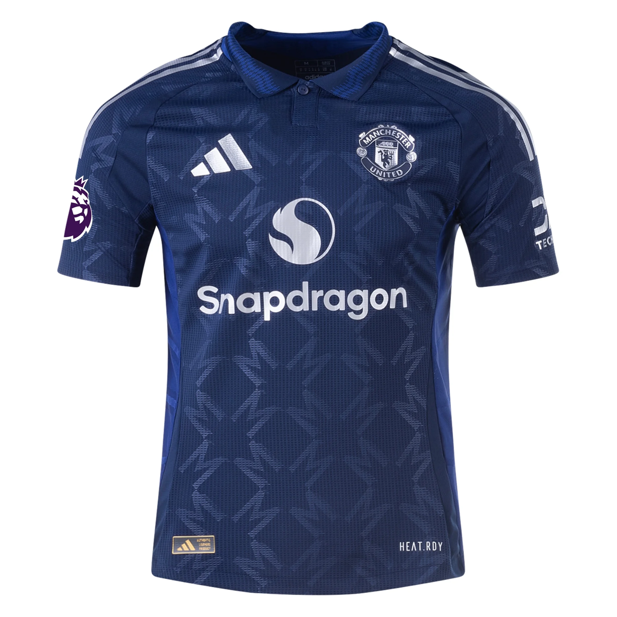 adidas Manchester United Authentic Rasmus HÃ¸jlund Away w/ EPL Patch 24/25 (Night Indigo)
