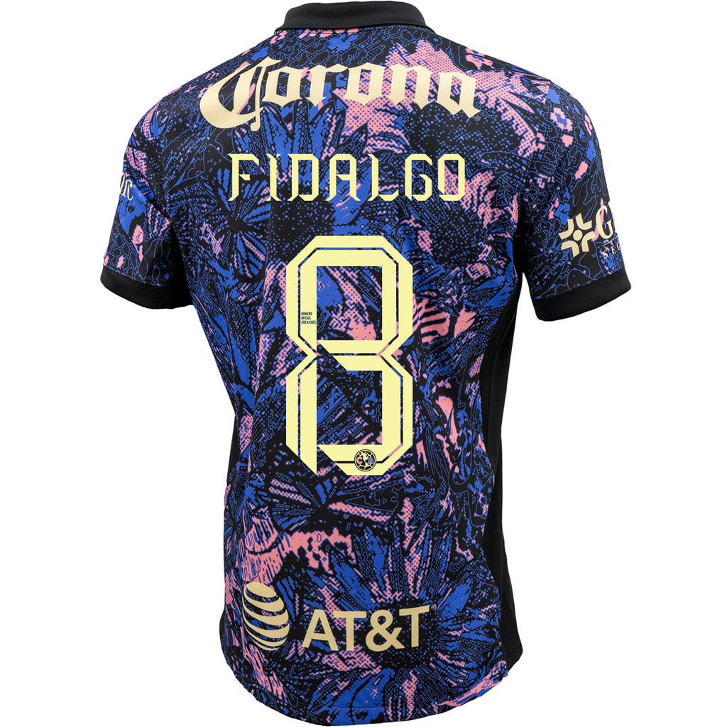 Nike Club America Ãlvaro Fidalgo Third Jersey 24/25 (Medium Blue/Black/Lemon Chiffon)