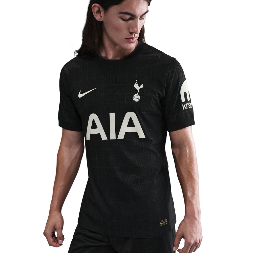 Nike Maddison Tottenham Hotspur Authentic Away Jersey 25/26 w/ EPL Patch (Black/Iron)