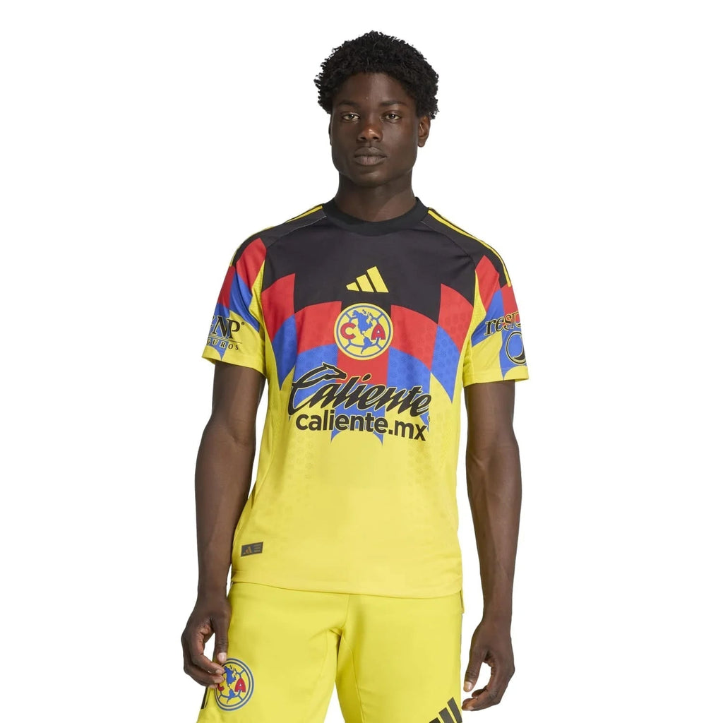 adidas Henry Men's Club America 25/26 Authentic Home Jersey (Yellow)