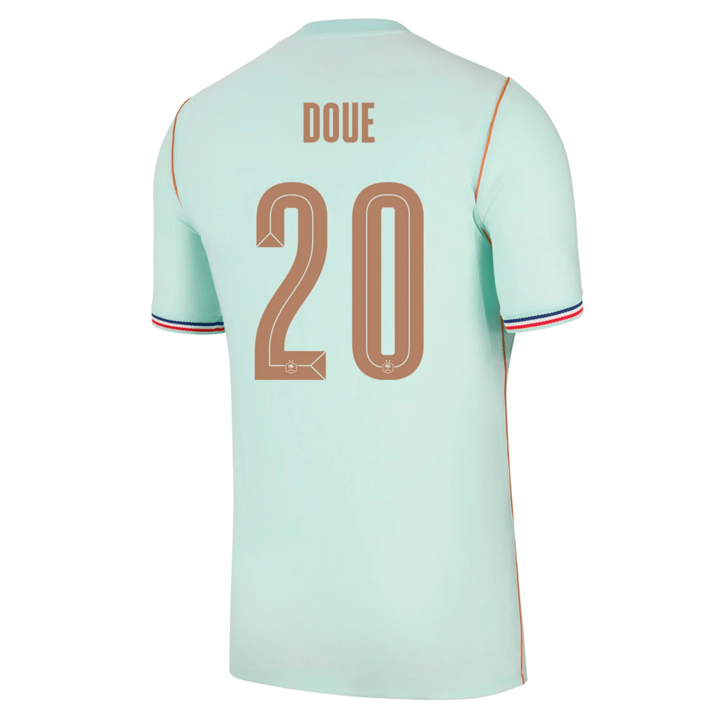 Nike France DÃ©sirÃ© DouÃ© Away Jersey 2026 (Igloo/Monarch)