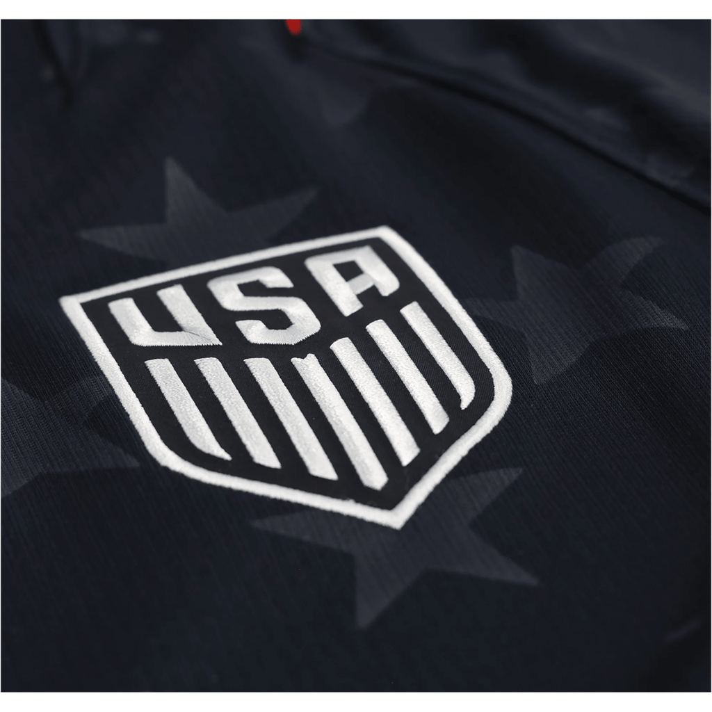 Nike Mens Dest United States Away Stadium Jersey 2026 (Dark Obsidian/Pure Platinum)