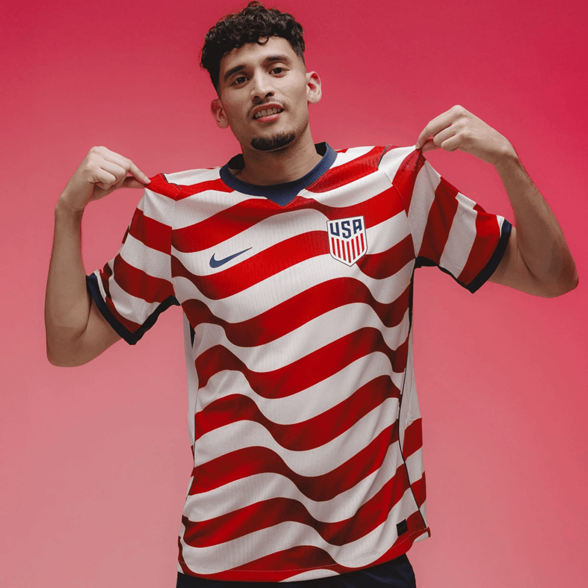 Nike Mens Wright United States Match Authentic Home Jersey 2026 (Sail/Midnight Navy)