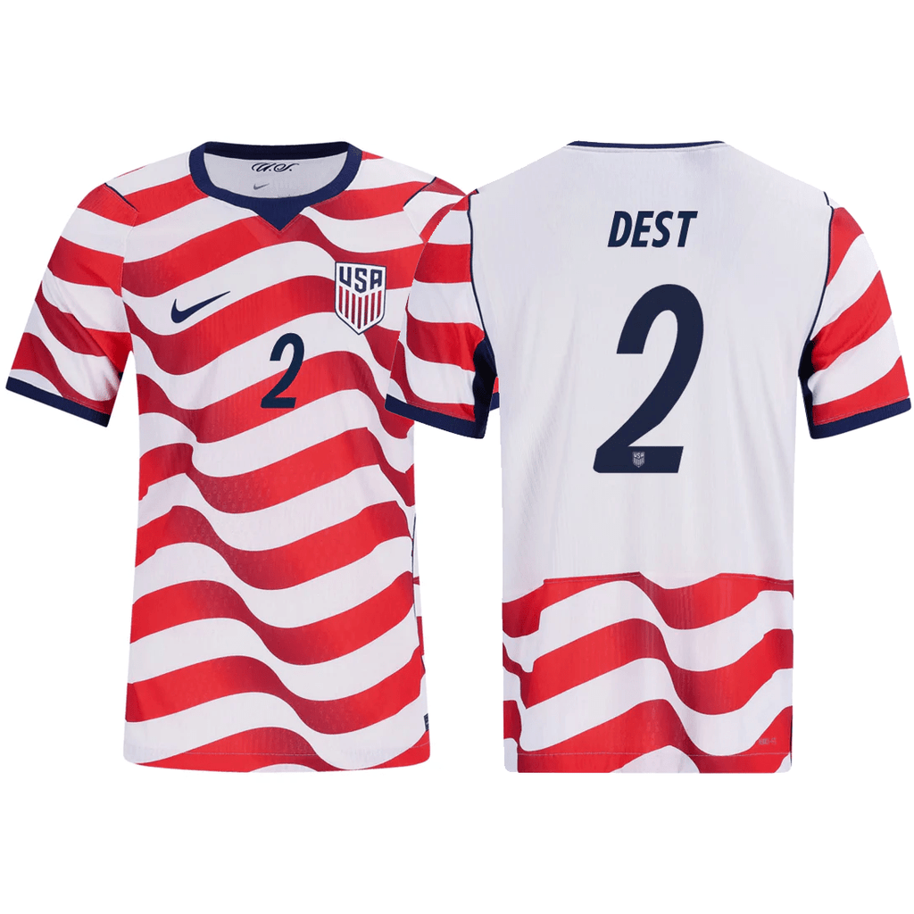 Nike Mens Dest United States Match Authentic Home Jersey 2026 (Sail/Midnight Navy)