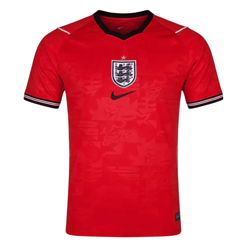 Nike Men's England Away Stadium Jersey 2026 (Speed Red/Obsidian)