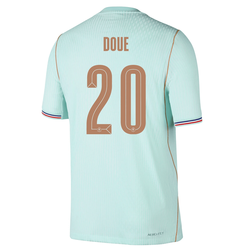 Nike Men's France DÃ©sirÃ© DouÃ© Match Authentic Away Jersey 2026 (Igloo/Monarch)