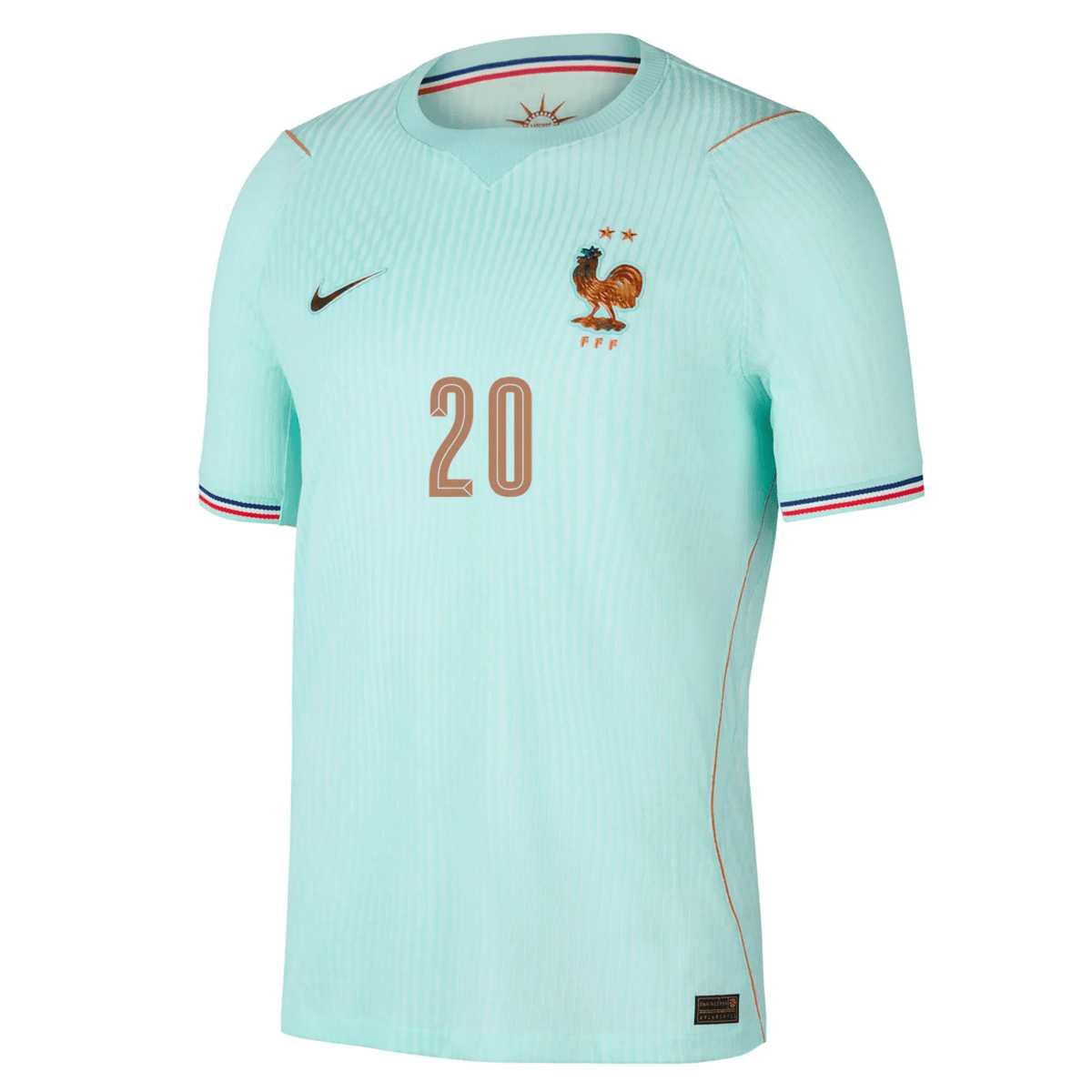 Nike Men's France DÃ©sirÃ© DouÃ© Match Authentic Away Jersey 2026 (Igloo/Monarch)