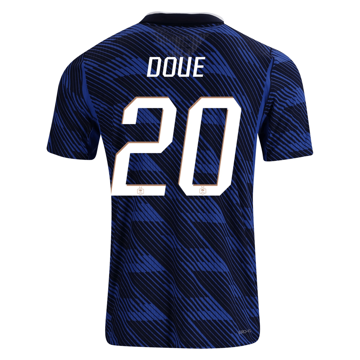 Nike Mens France DÃ©sirÃ© DouÃ© Match Authentic Home Jersey 2026 (Game Royal/Metallic Gold)
