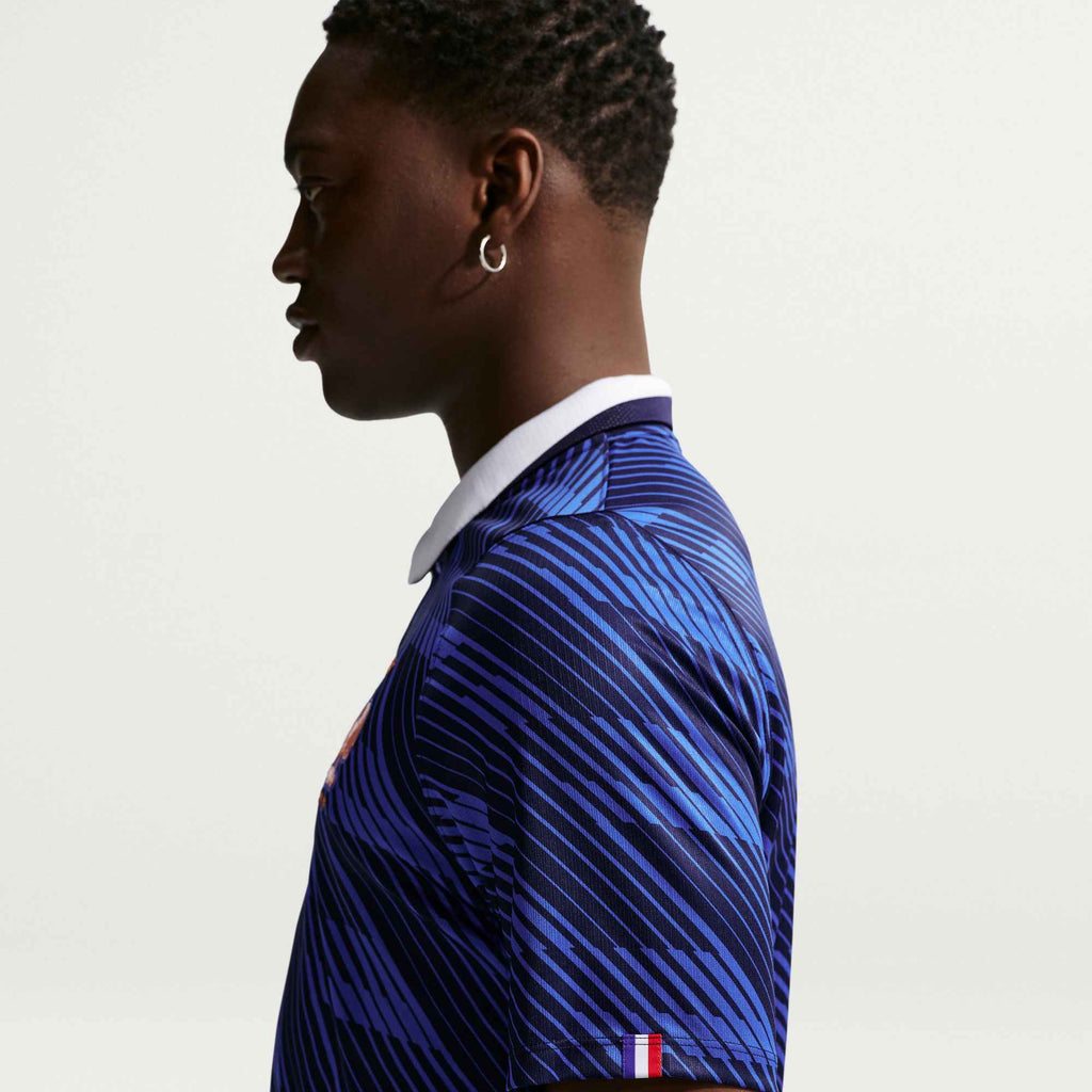 Nike Men's France N'Golo KantÃ© Home Stadium Jersey 2026 (Game Royal/Metallic Copper)