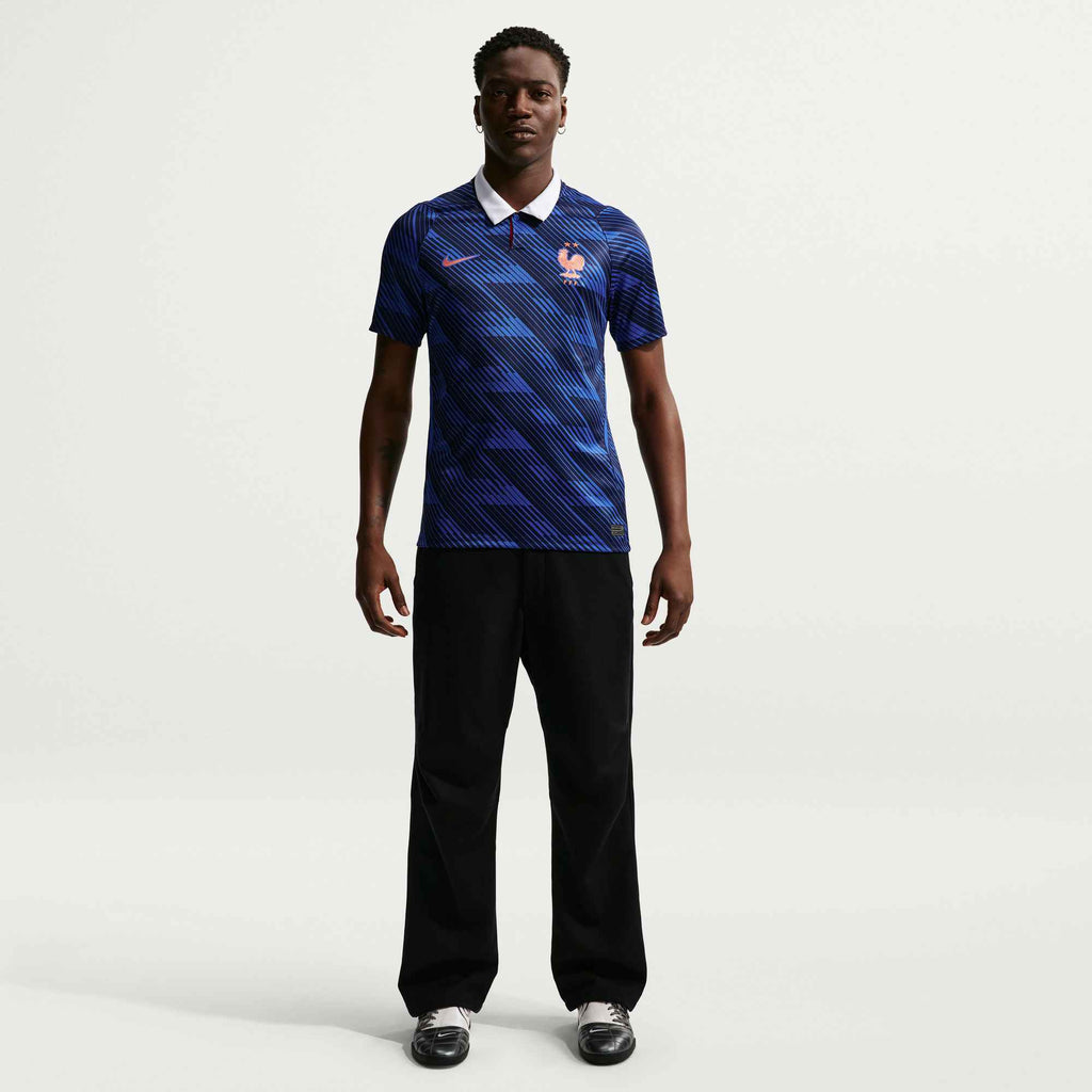Nike Men's France N'Golo KantÃ© Home Stadium Jersey 2026 (Game Royal/Metallic Copper)