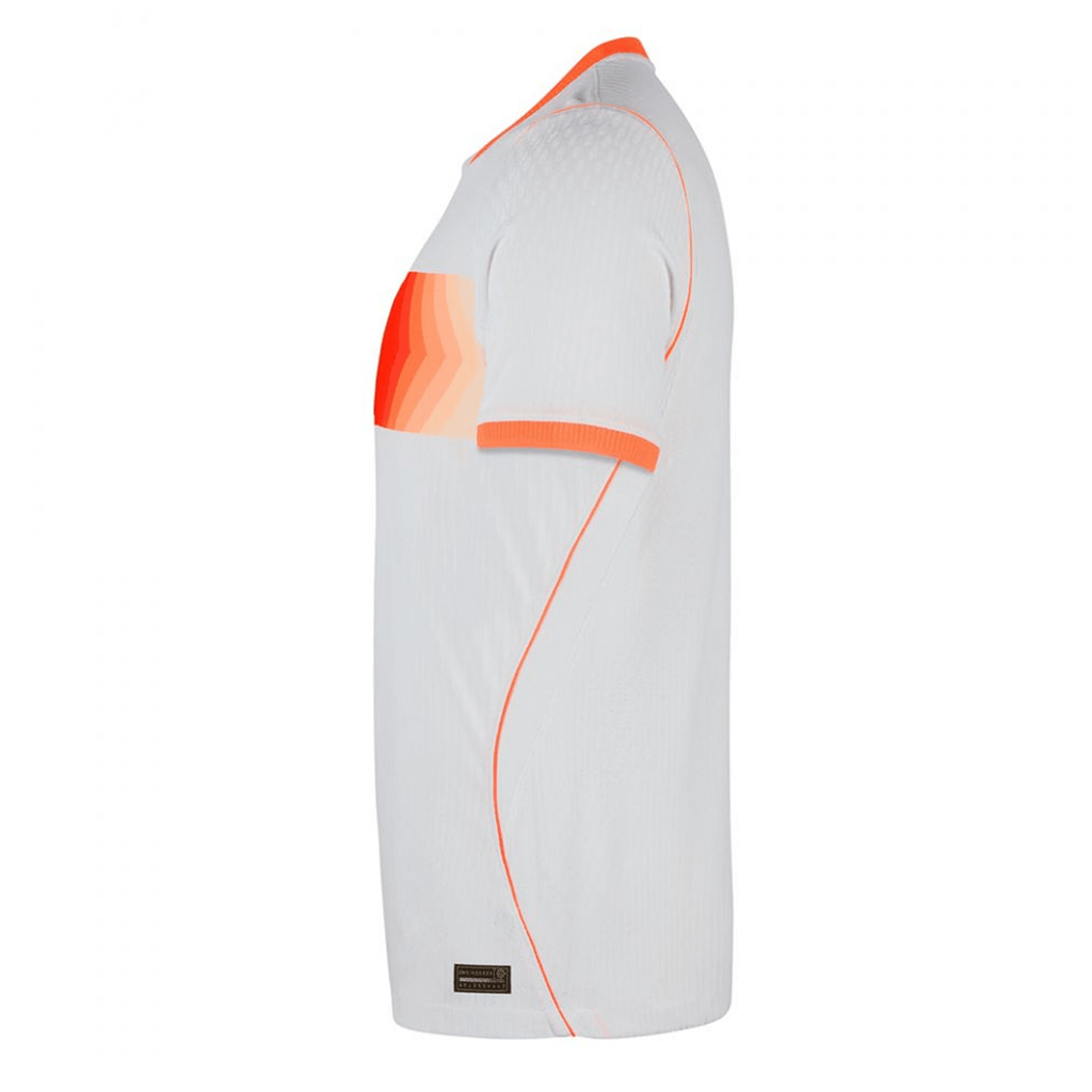 Nike Mens Netherlands Tijjani Reijnders Match Authentic Away Jersey 2026 (White/Hyper Crimson)