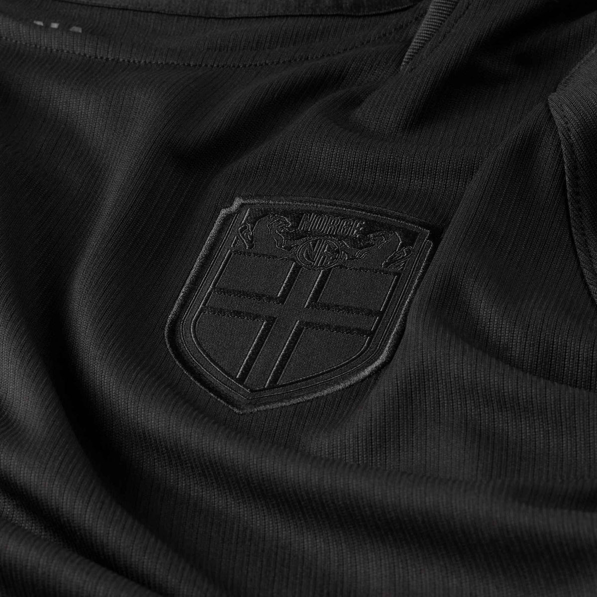 Nike Men's Norway 2026 Away Stadium Jersey (Black/Black)