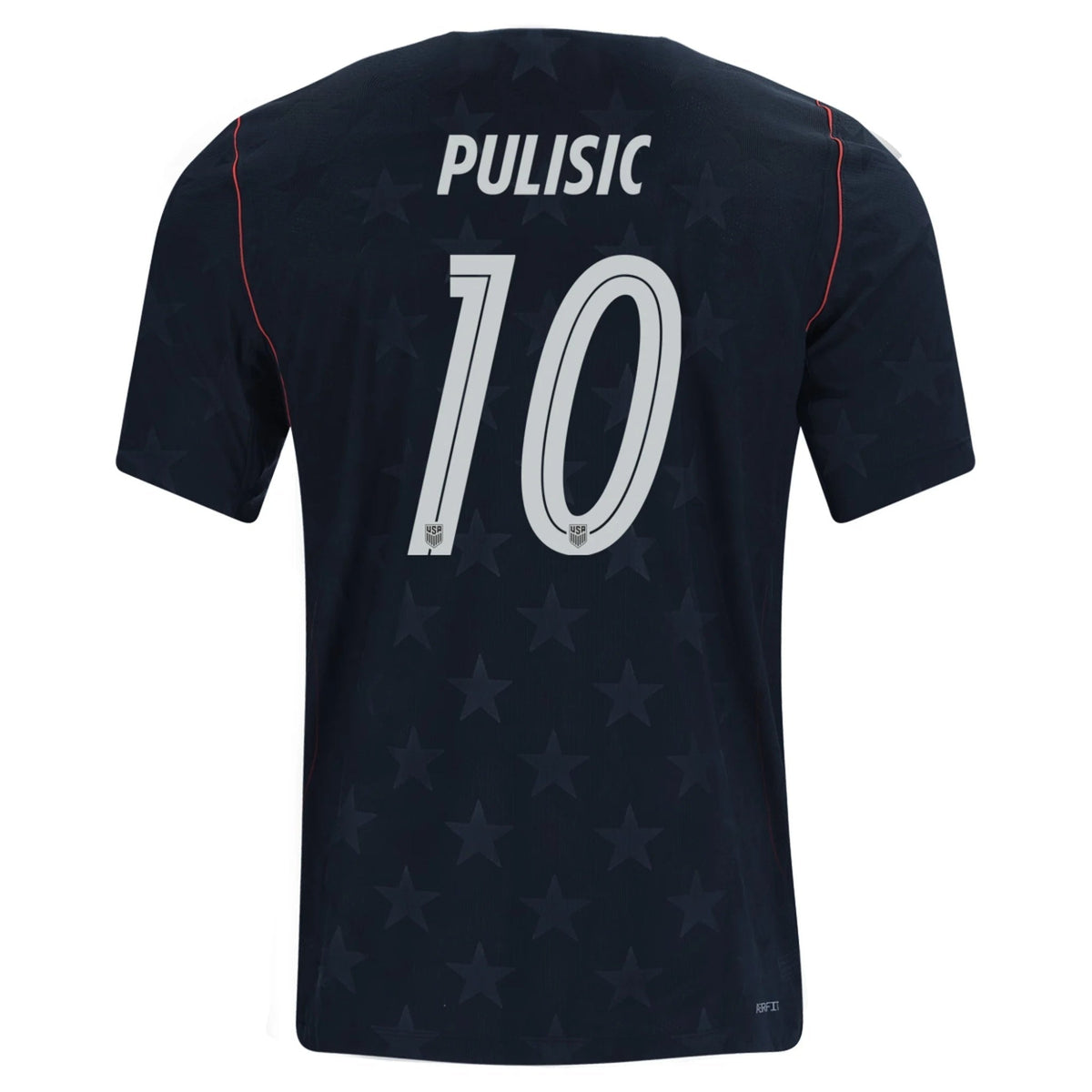 Nike Mens Pulisic United States Away Stadium Jersey 2026 (Dark Obsidian/Pure Platinum)