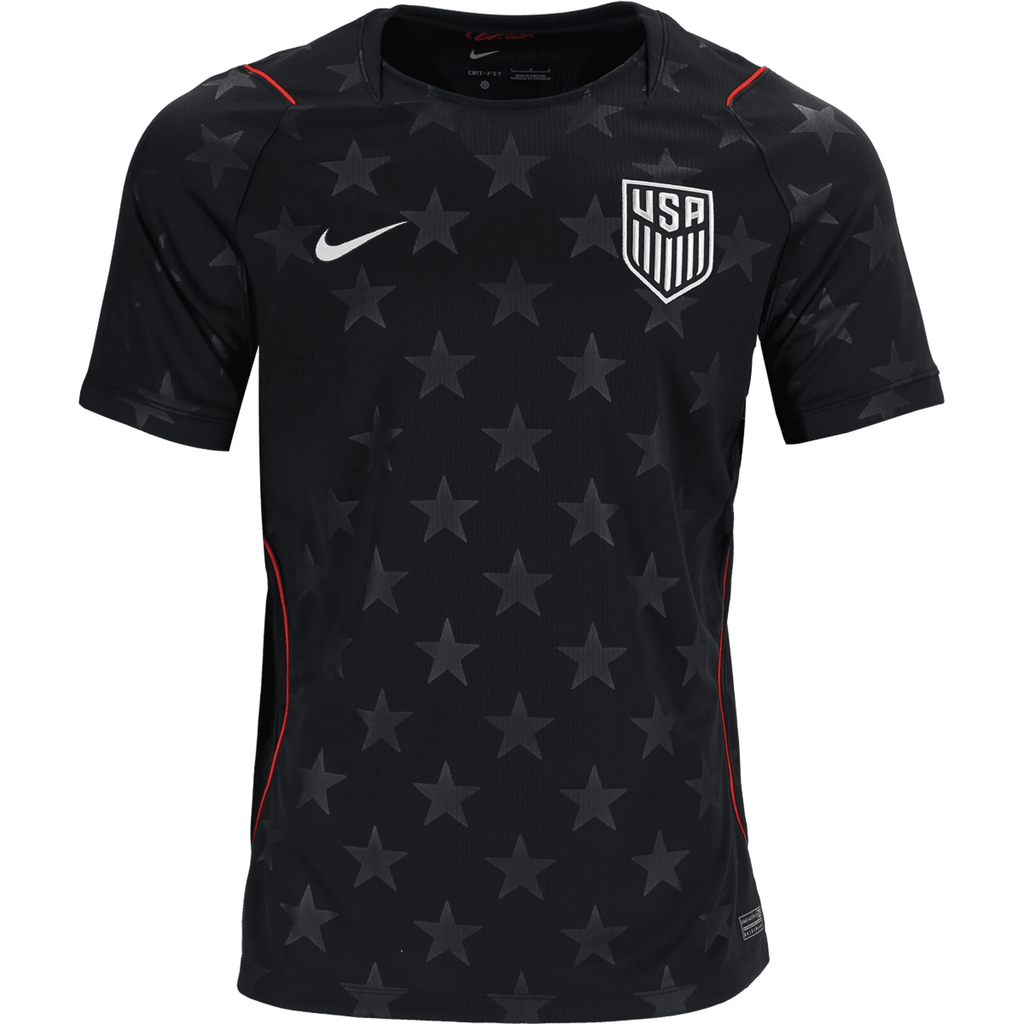 Nike Mens United States Away Stadium Jersey 2026 (Dark Obsidian/Pure Platinum)