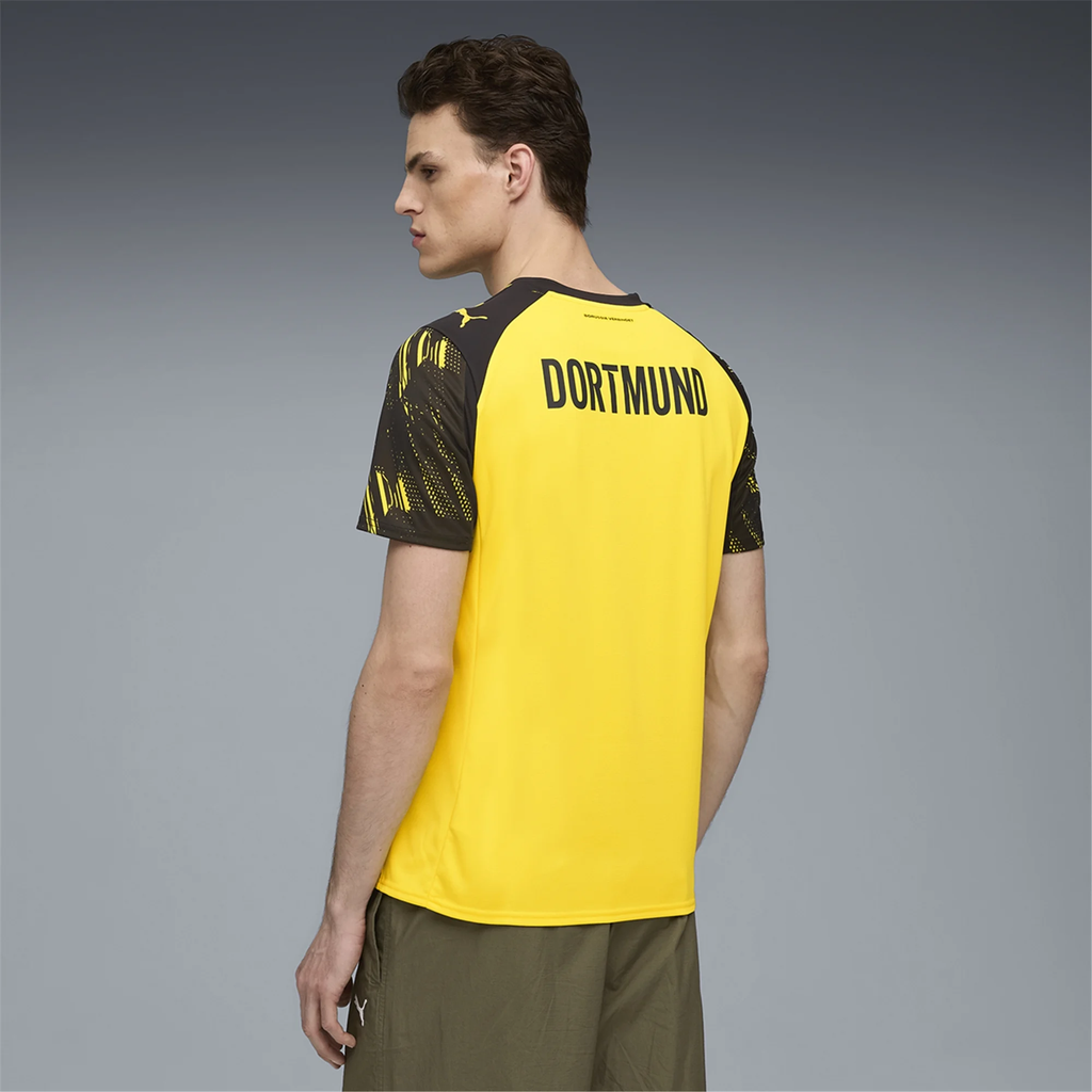 Puma Men's BVB Dortmund Home Jersey 25/26 (Faster Yellow/Black)