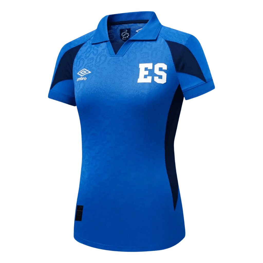 Umbro Womenâ€™s El Salvador 2026 Home Jersey (Blue)