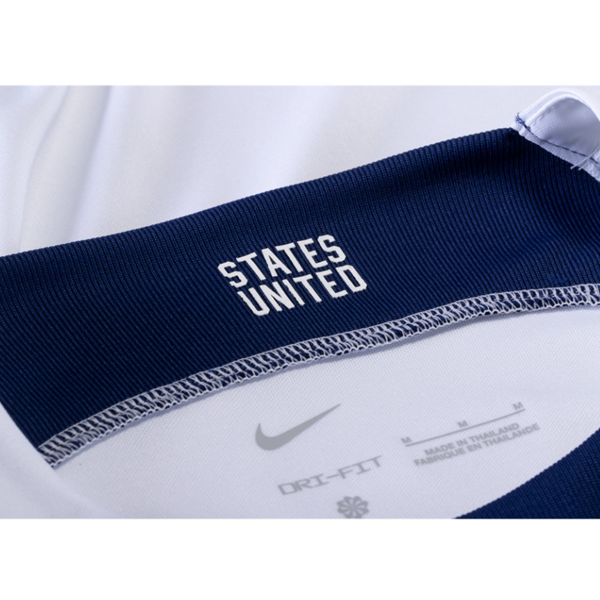 Nike United States Weston Mckennie Home Long Sleeve Jersey 22/23 (White/Loyal Blue)